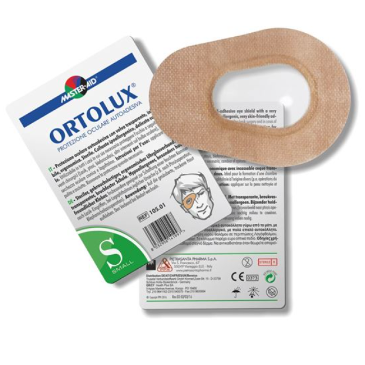 Ortolux&reg; Protezione Oculare Autoadesiva Taglia L Master-Aid&reg; 1 Pezzo