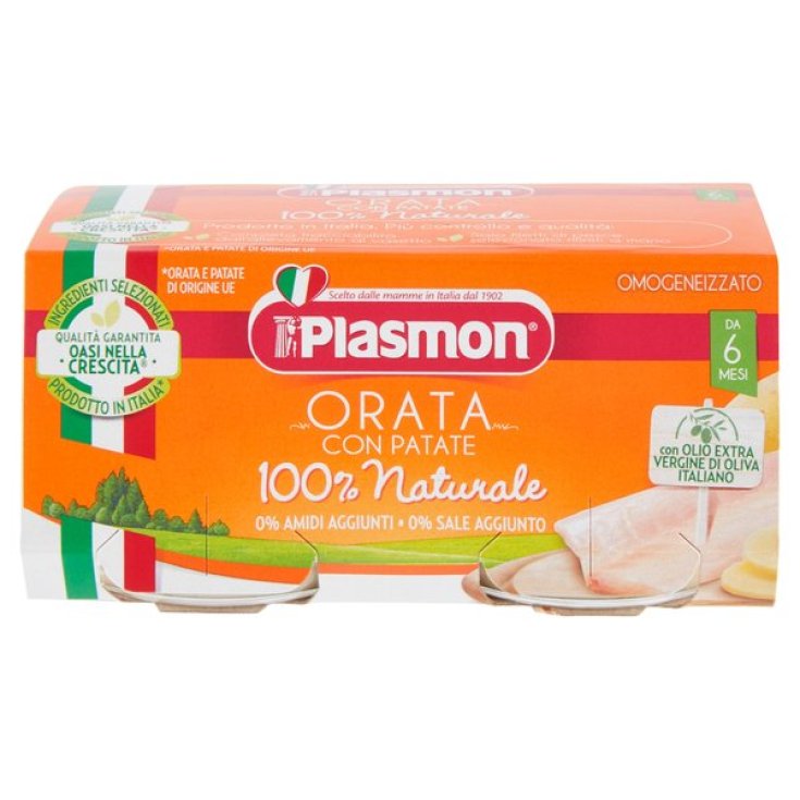 Orata con Patate Plasmon 2x80g