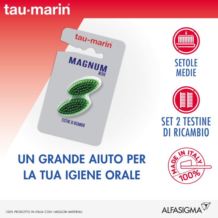 Tau Marin&reg; Testine Magnum Medio 2 Ricambi