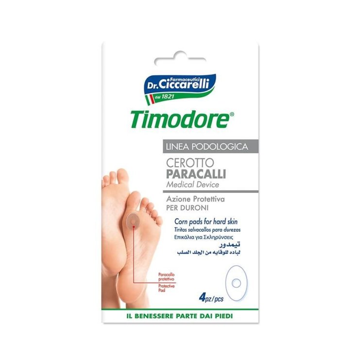 Timodore&reg; Cerotto Paracalli Per Duroni Dott. Ciccarelli dal 1821 4 Pezzi