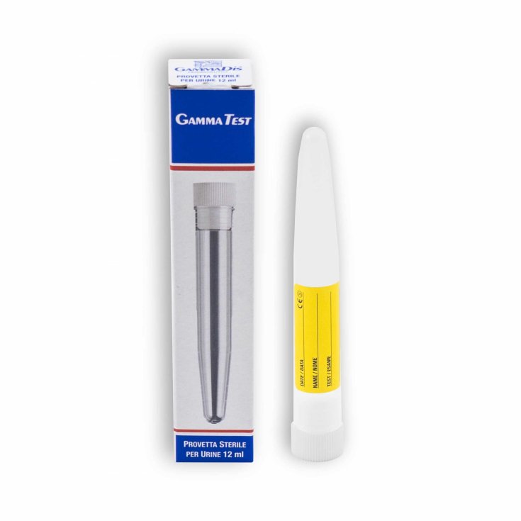 Gammatest Provetta Sterile Urine 12ml Gammadis 1 Pezzo