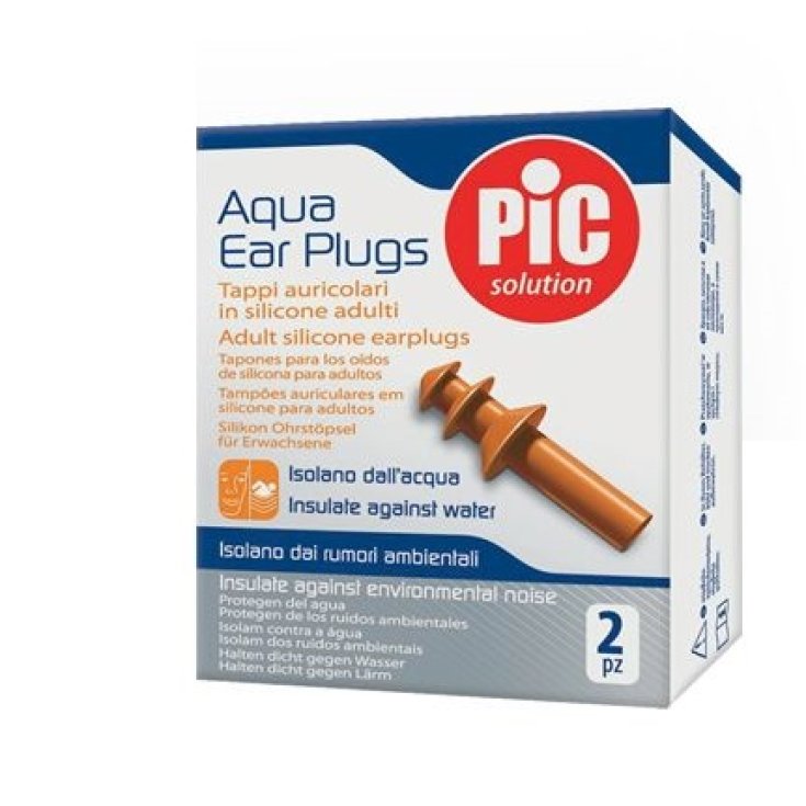 Aqua Ear Plugs Tappi Auricolari PIC 2 Pezzi