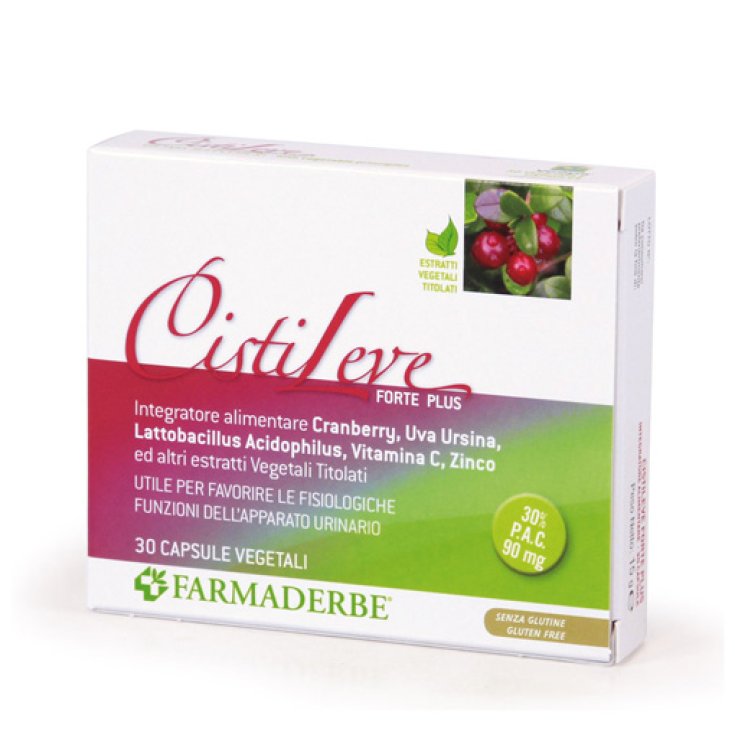 CistiLeve Farmaderbe 30 Capsule Vegetali