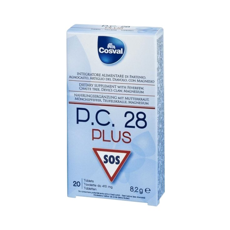 Cosval P.C. 28 Plus Integratore Alimentare 20 Tavolette Da 410mg