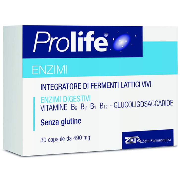 ProLife Enzimi Zeta Farmaceutici 30 Capsule