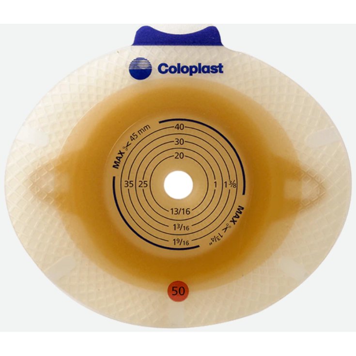 SenSura&reg; Click Placca Flangia 60mm Foro 10-55 Coloplast 5 Pezzi 10031