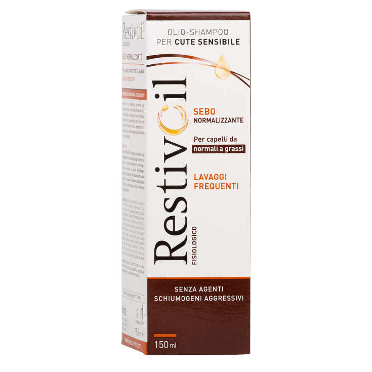 RestivOil Fisiologico Shampoo Antiforfora Sebonormalizzante 250ml