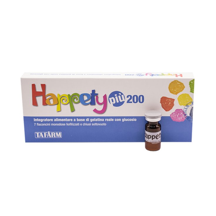 Happety Piu 200 Tafarm 7 Flaconcini 200mg