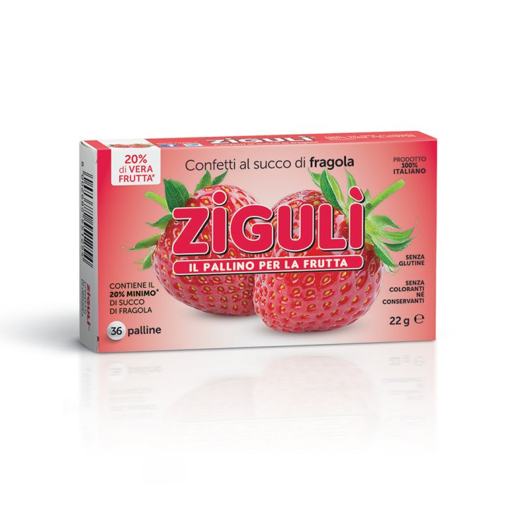 Ziguli Fragola 36 Palline 22g Ziguli Fragola 36 Palline 22g