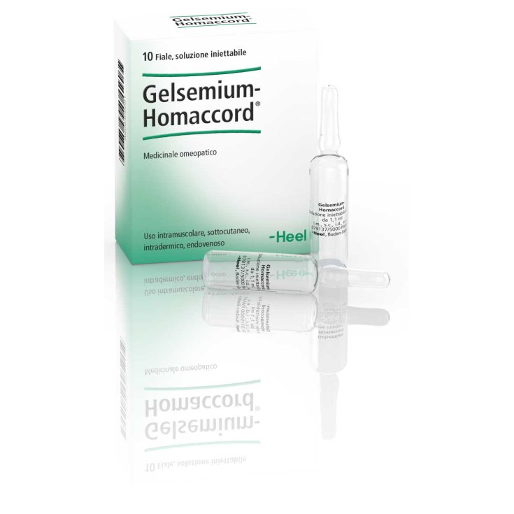 Gelsemium Homaccord&reg; Heel 10 Fiale Da 1,1ml