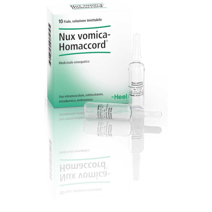 Nux Vomica-Homaccord Heel 10 Fiale Da 1,1ml