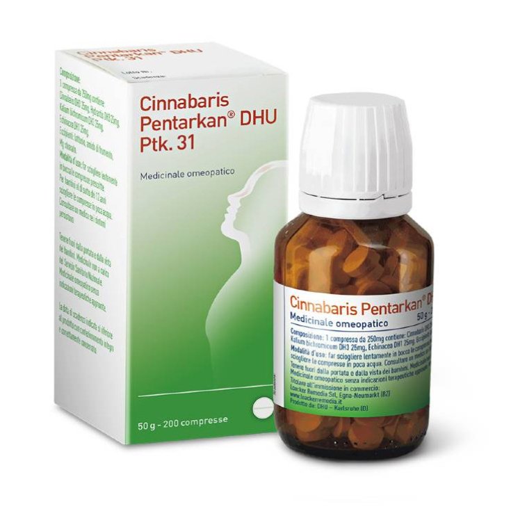 Cinnabaris 31 Pentarkan&reg; DHU 50g - 200 Compresse