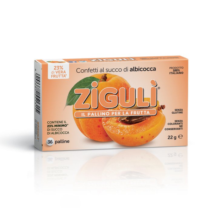 Ziguli Albicocca 36 Palline 22g