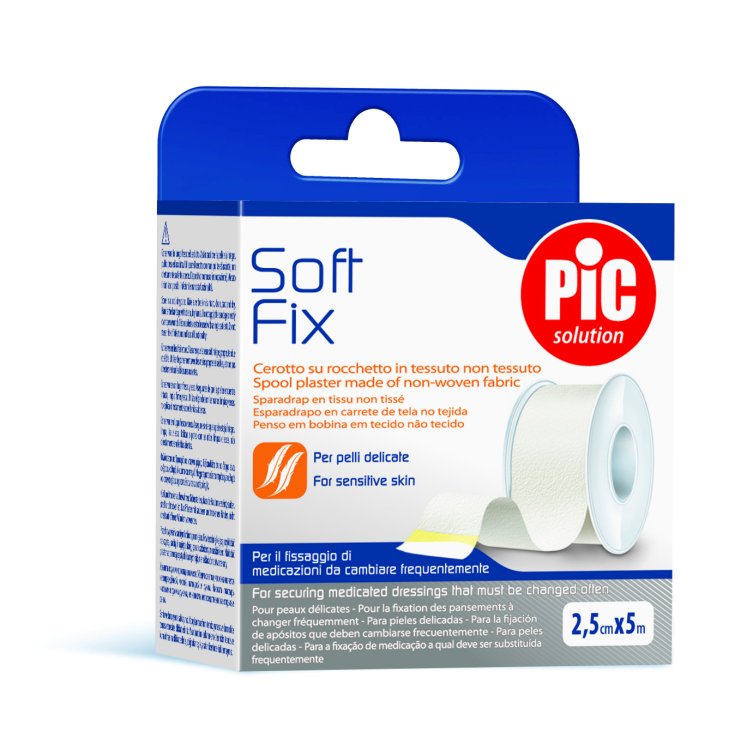 Soft Fix Cerotto su Rocchetto in TNT 2,5cm x 5m PIC
