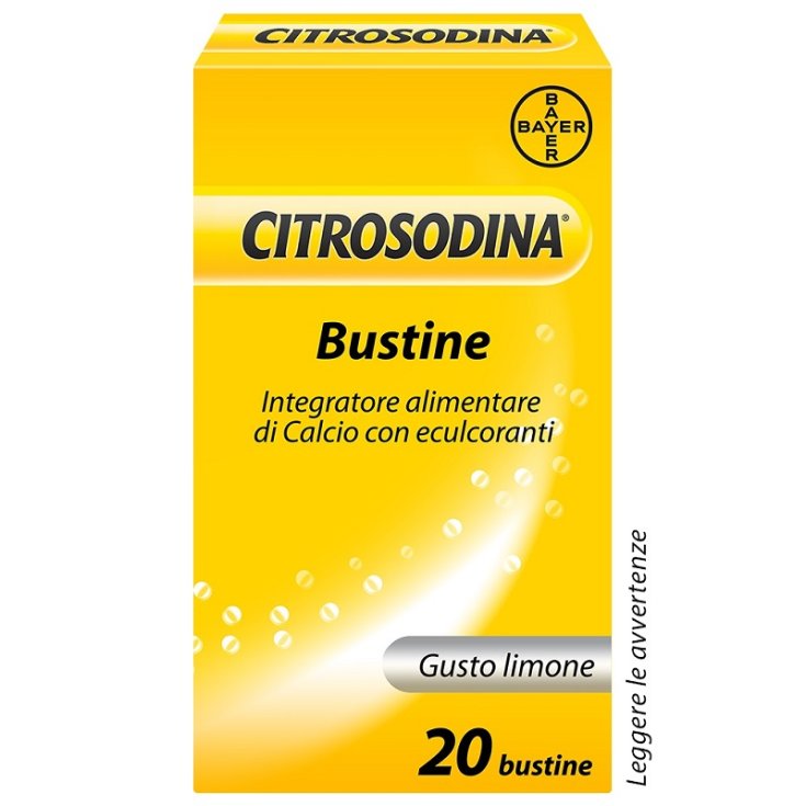 Citrosodina Effervescente Digestivo con Calcio al Limone 20 Bustine