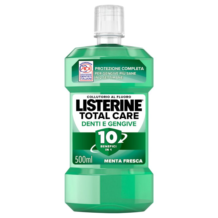 LISTERINE Difesa Denti e Gengive Collutorio al gusto di Menta per gengive infiammate 500 ml