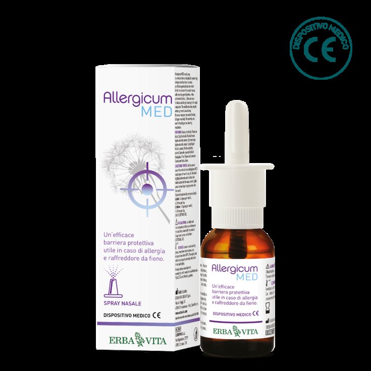 Allergicum MED Spray Nasale Erba Vita 30ml Allergicum MED Spray Nasale Erba Vita 30ml