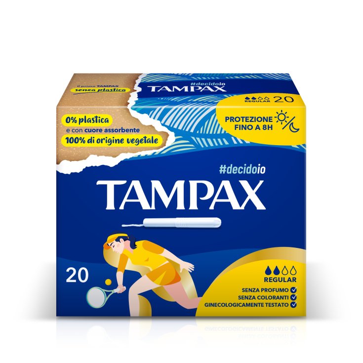 Tampax Blue Box Regular 20 Assorbenti Interni