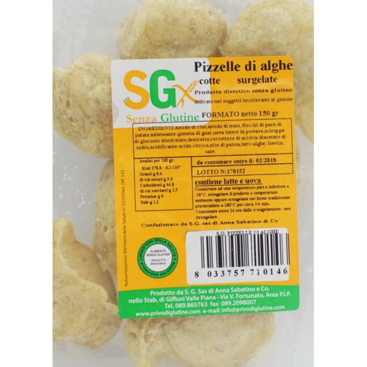 Pizzelle di Alghe SG 150g
