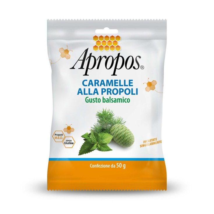 Caramelle Alla Propoli Gusto Balsamico Apropos&reg; 50g