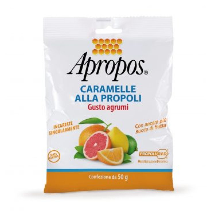 Apropos&reg; Caramelle Propoli Gusto Agrumi 50g
