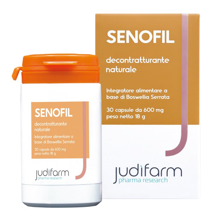 Senofil Decontratturante Naturale Judìfarm 30 Capsule Senofil Decontratturante Naturale Judìfarm 30 Capsule