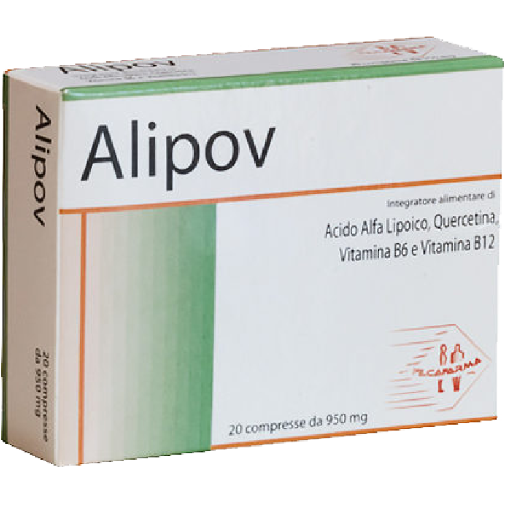 Alipov Integratore Alimentare 20 Compresse Alipov Integratore Alimentare 20 Compresse