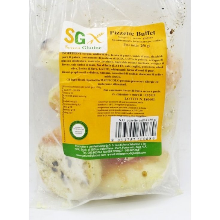 Pizzette Buffet SG 250g