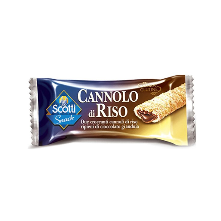 Cannolo Di Riso&nbsp;Ripieno&nbsp;Cioccolato Gianduia Scotti 25g