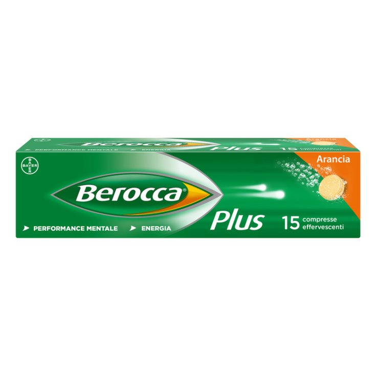 Berocca Plus Vitamine Minerali, Energia Concentrazione 15 Cpr Eff