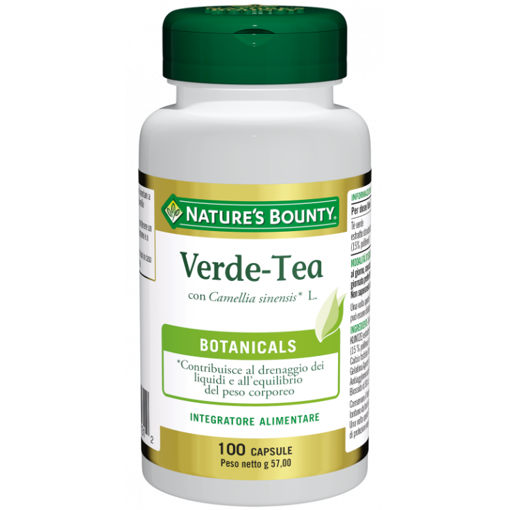 Verde-Tea Nature's Bounty 100 Capsule