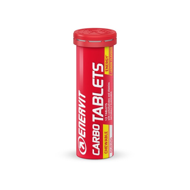 Carbo Tablets Limone Enervit 12 Tavolette