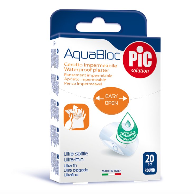 Aquabloc Cerotto Impermeabile Formato Tondo PIC 20 Pezzi