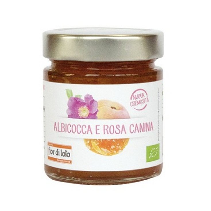 Composta di Albicocca e Rosa Canina&nbsp;Fior di Loto 250g