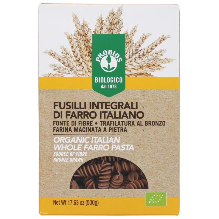 Fusilli Integrali Di Grano Italiano Probios 500g