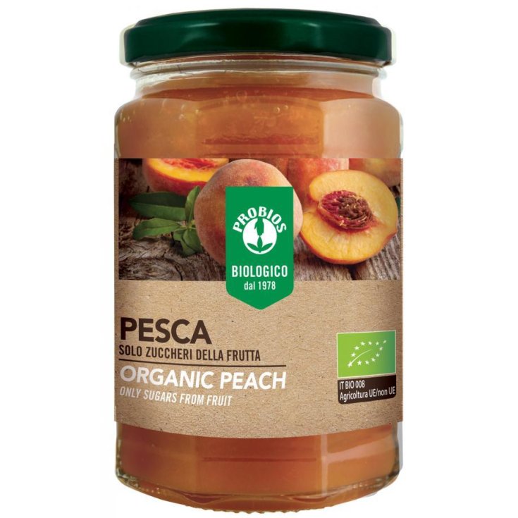 Composta Di Pesca Probios 330g
