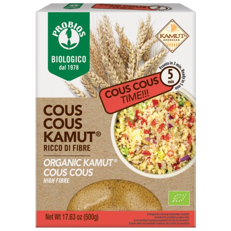 Cous Cous Integrale Di Kamut Probios 500g