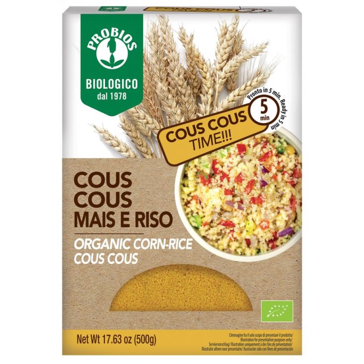 Cous Cous Mais E Riso Probios 500g