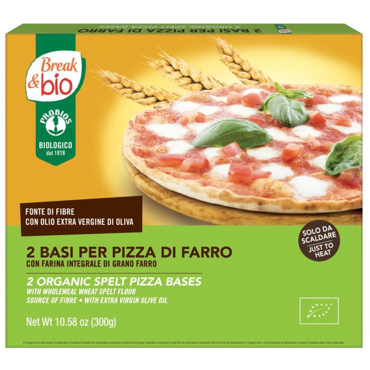 Break&Bio 2 Basi Per Pizza Di Farro Probios 2x150g