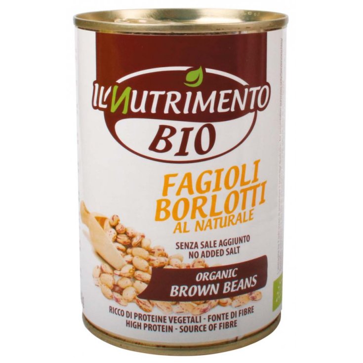 Fagioli Borlotti Al Naturale Il Nutrimento Bio 400g