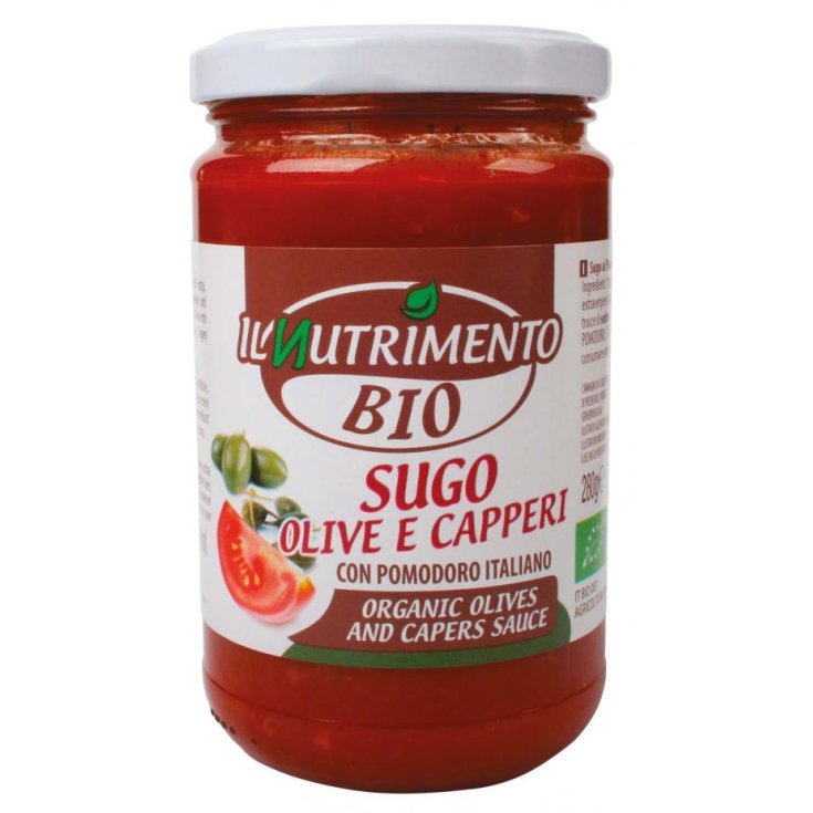 Sugo Olive E Capperi Il Nutrimento Bio 280g