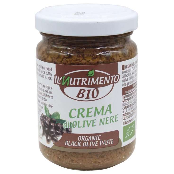 Crema Di Olive Nere Il Nutrimento Bio 130g