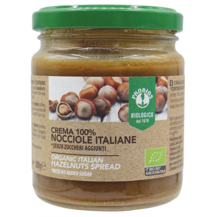 Crema 100% Nocciole Italiane Probios 200g