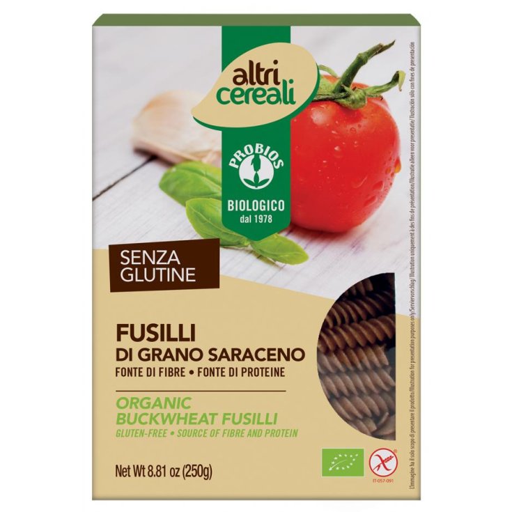 Altri Cereali Fusilli Di Grano Saraceno Probios 250g