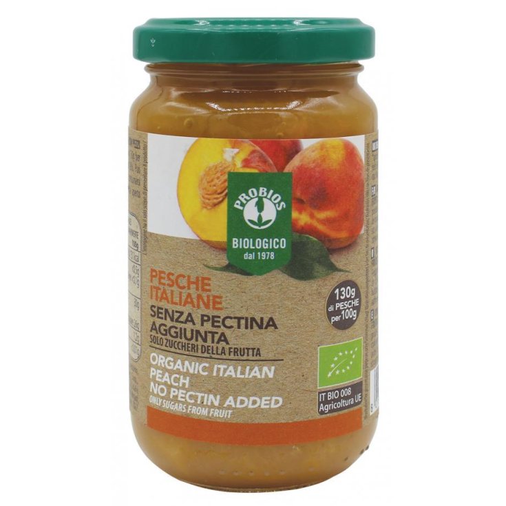 Pesche Italiane Senza Pectina Aggiunta Probios 220g