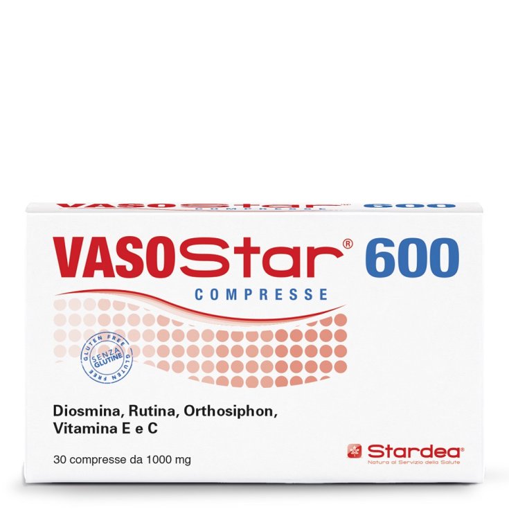 Vasostar&reg; 600 Stardea 30 Compresse Da 1000mg