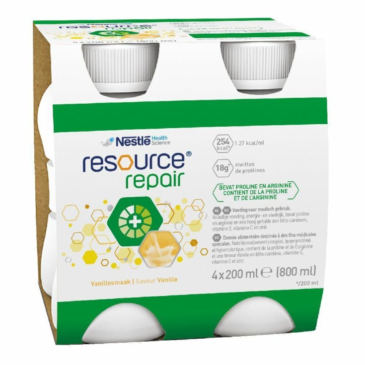 Resource Repair Vaniglia Nestl&egrave; Health Science 4x200ml