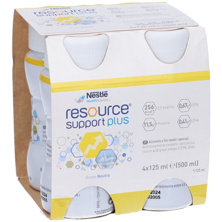 Resource Support Plus Neutro Nestl&egrave; Health Science 4 x125ml