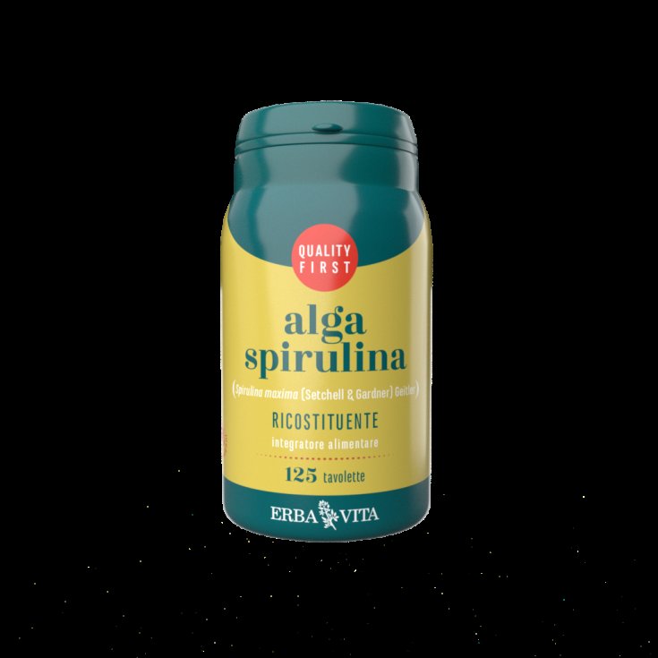 Alga Spirulina Erba Vita 125 Tavolette