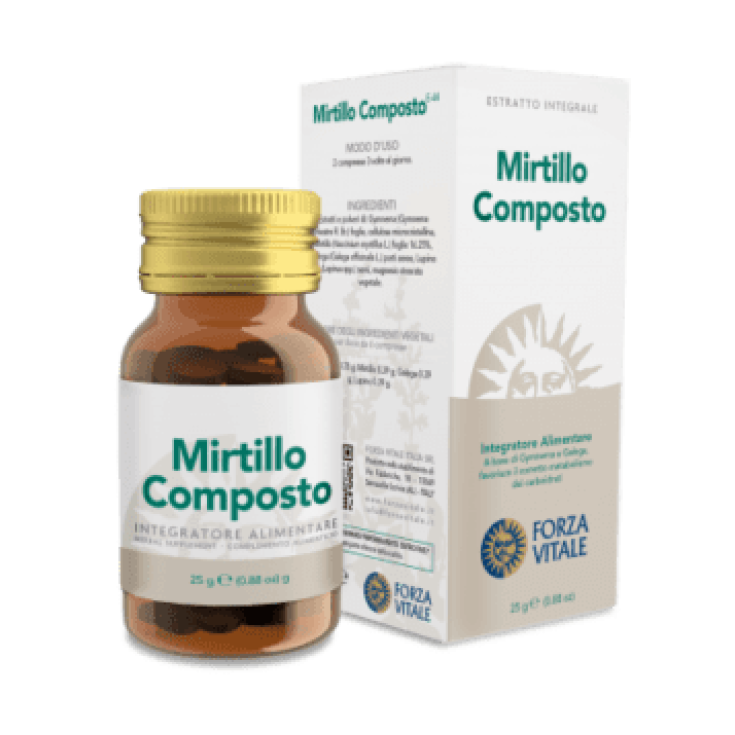 Mirtillo Composto Forza Vitale 25g